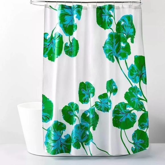 Diane Von Furstenberg for Target Geranium Leaf Shower Curtain - Picture 1 of 3